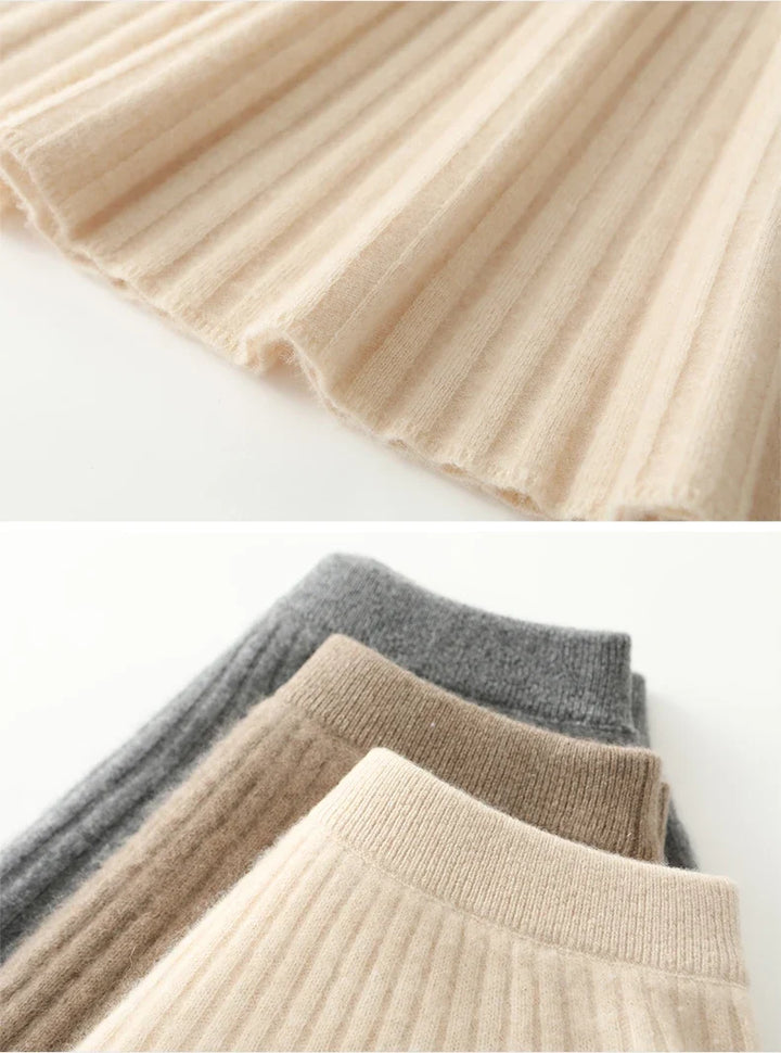 Laurentine | Merino Wool Mini Skirt
