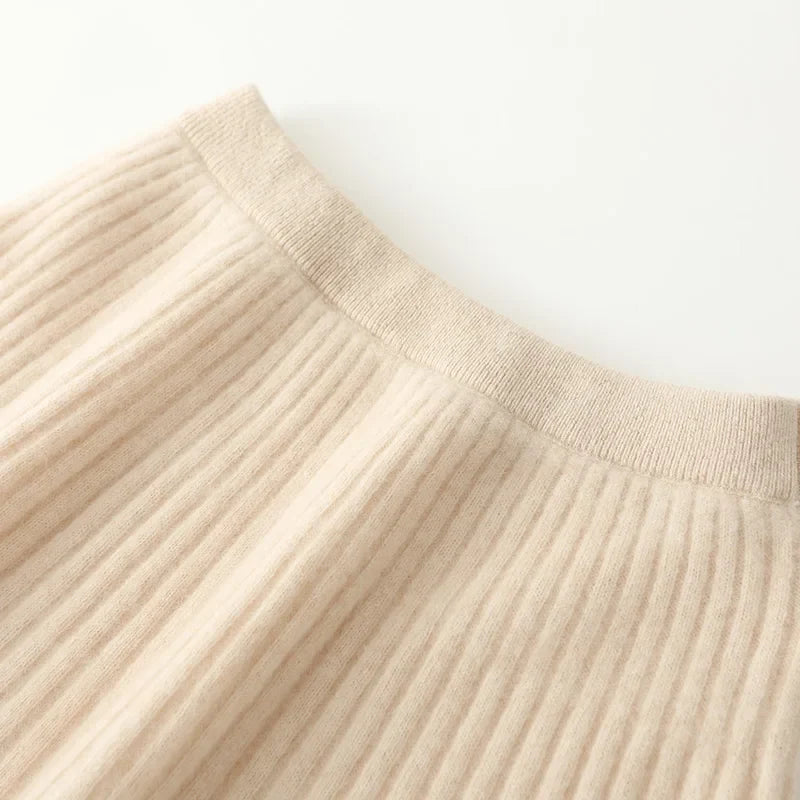 Laurentine | Merino Wool Mini Skirt