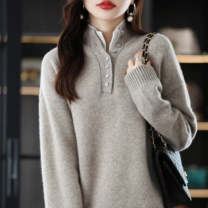 Christine | Cashmere Knit Trouser Set
