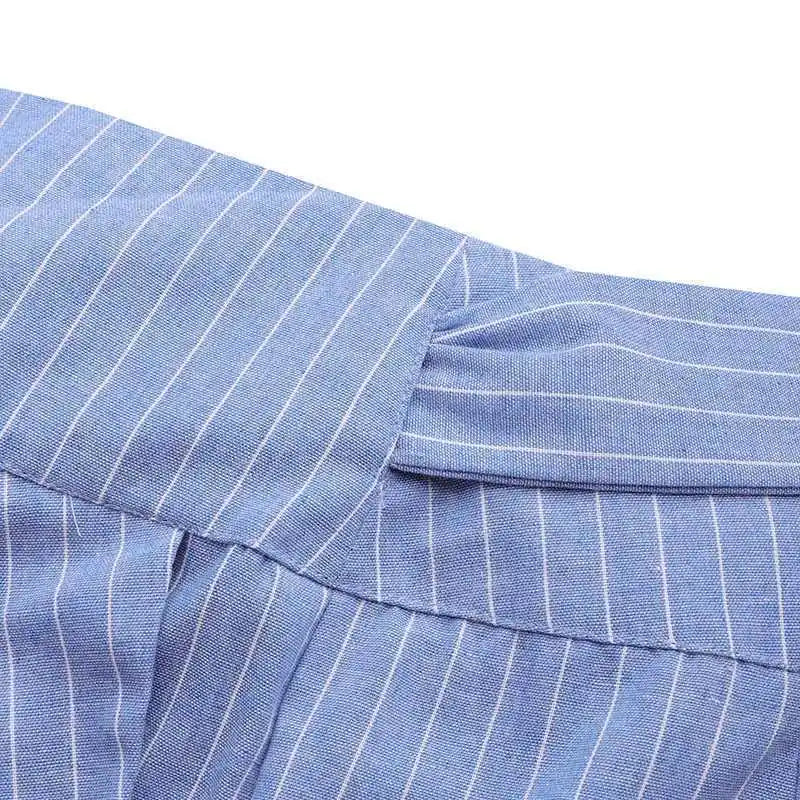 Paquerette | Cotton Pinstripe Trousers