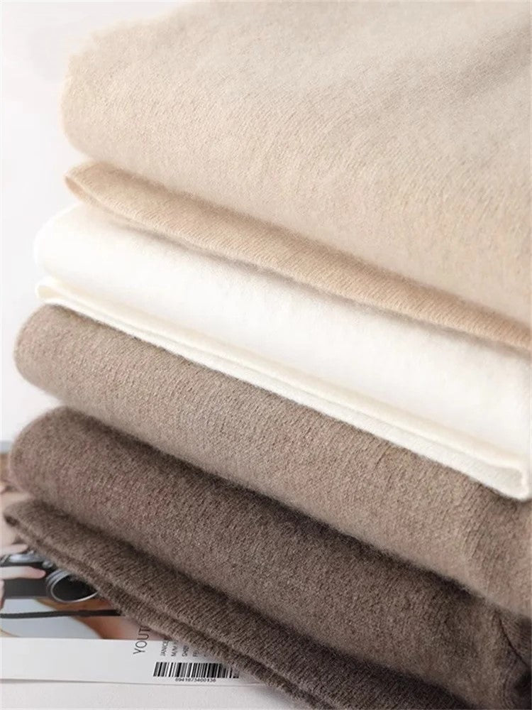 Hedwige | High Waist Cashmere Blend Pants