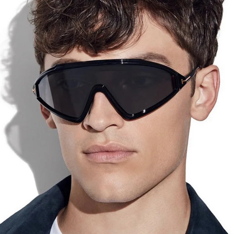 Wraparound Shield UV400 Sunglasses