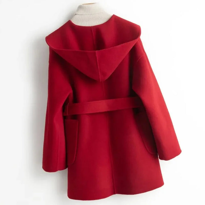 Bernadette | Cashmere Blend Hooded Coat
