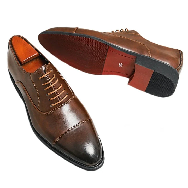 Frédéric | Red Sole Brogue Oxfords