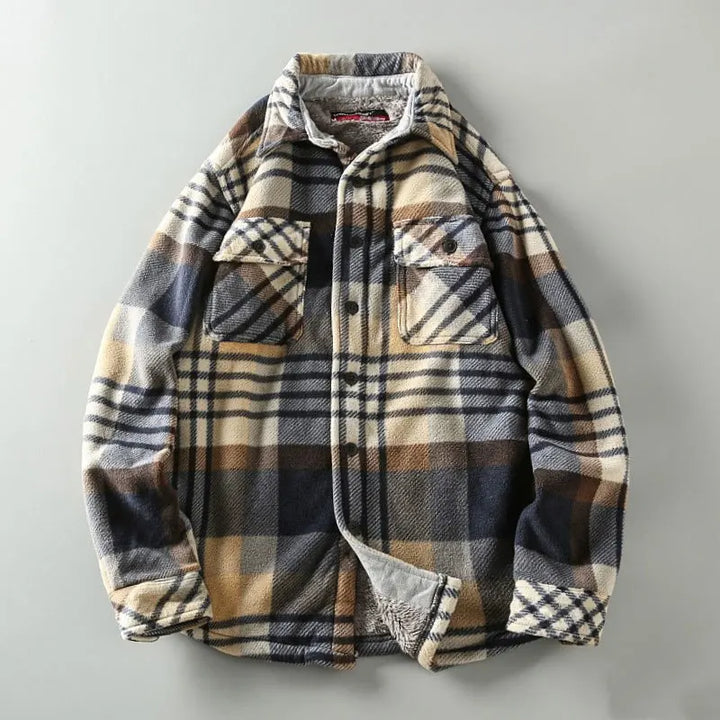 Patrice | Fleece Lined Flannel Shirt Jacket