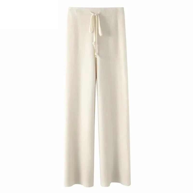 Guillemette | Cashmere Blend Knit Pants
