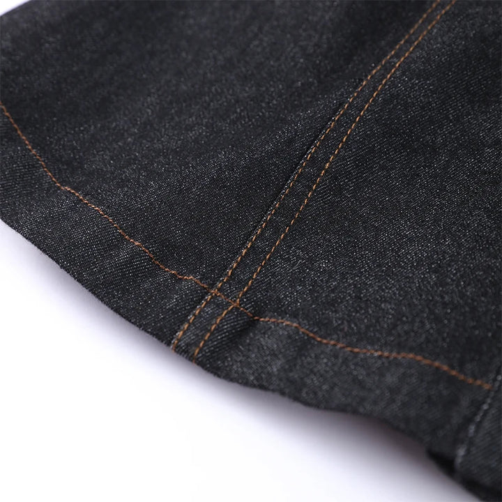 Anne | Heavy Denim Blazer and Trousers