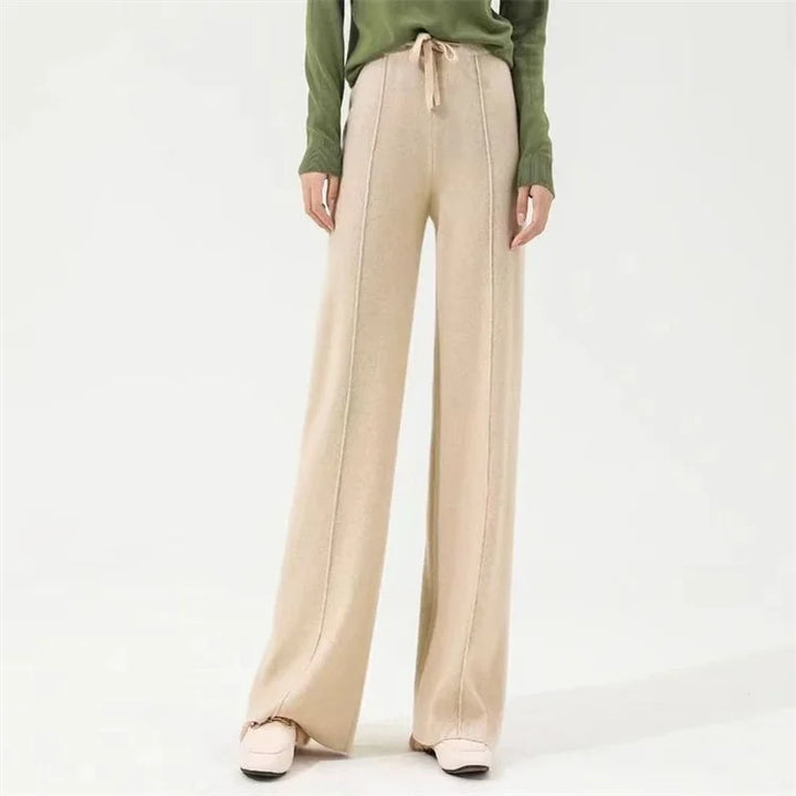 Hectorine | Merino Wool Wide Leg Trousers