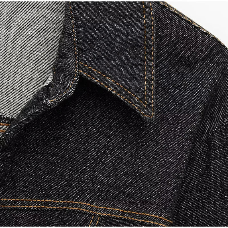 Anne | Heavy Denim Blazer and Trousers