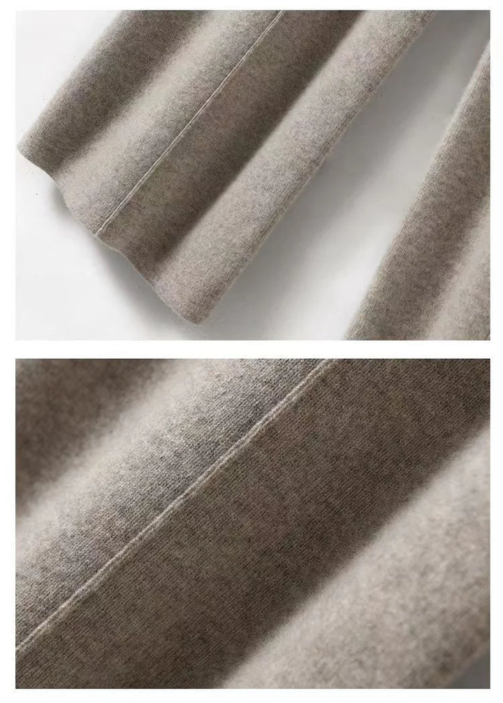 Hectorine | Merino Wool Wide Leg Trousers
