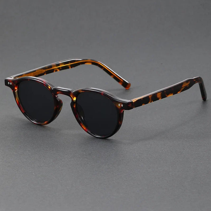 Two Tone Round UV400 Sunglasses