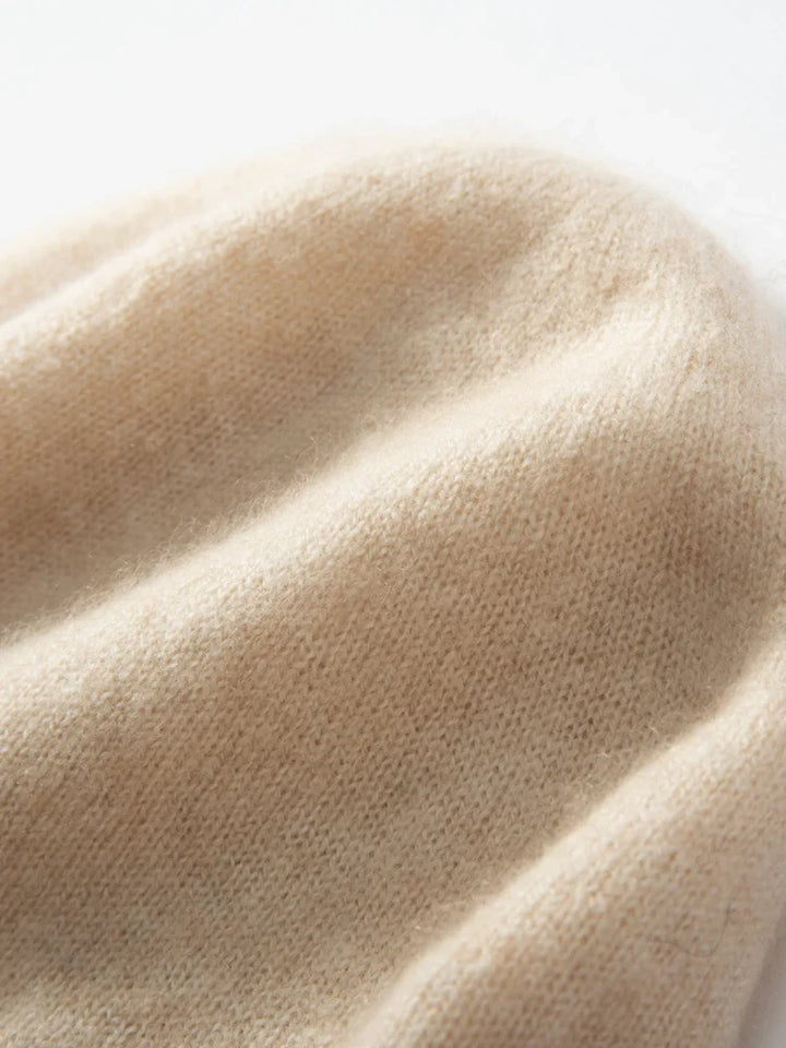 Double Layer Cashmere Beanie