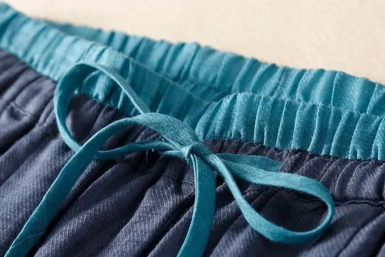 Daphne | 100% Linen Tapered Trousers
