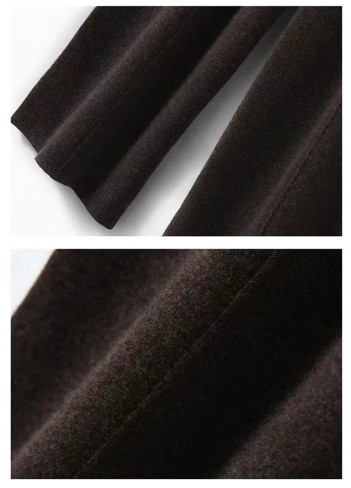 Hectorine | Merino Wool Wide Leg Trousers