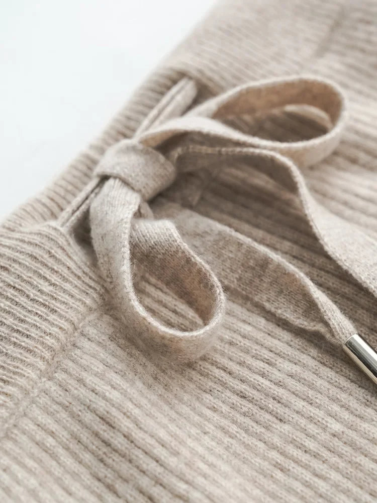 Laurencia | 30% Merino Knit Wide Leg Pants