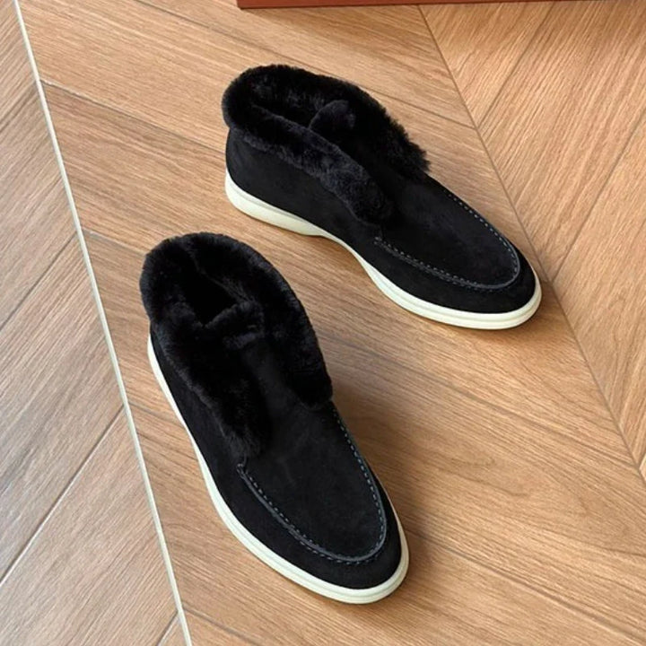 Lila | Shearling-Lined Loafer Boots