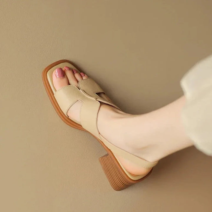 Mathilda | Sheepskin Lined Bow Sandals
