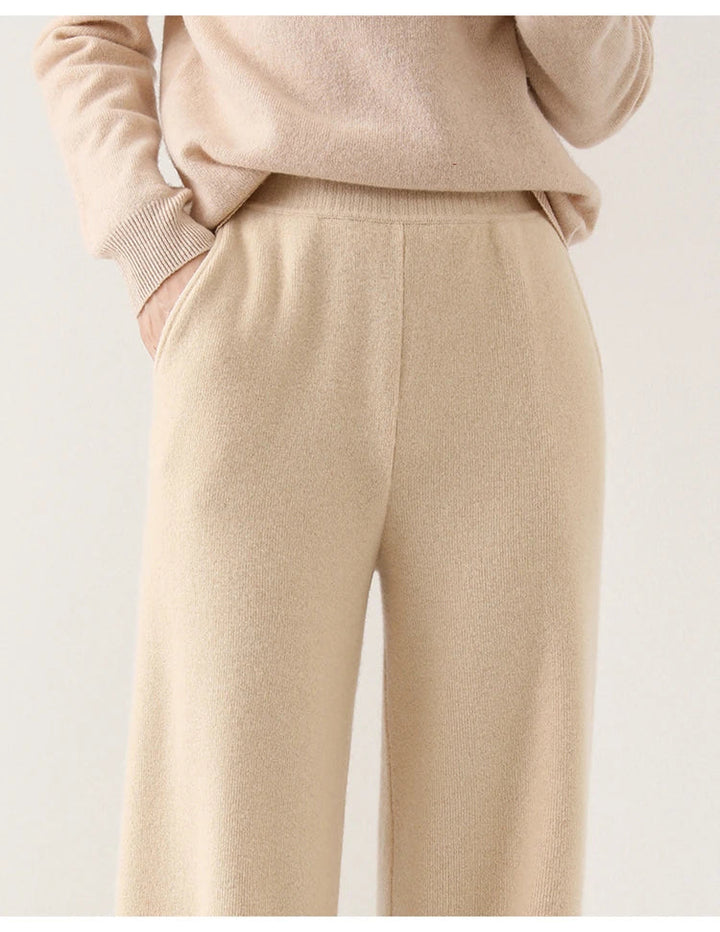 Gracieuse | 100% Merino Wool Knit Pants