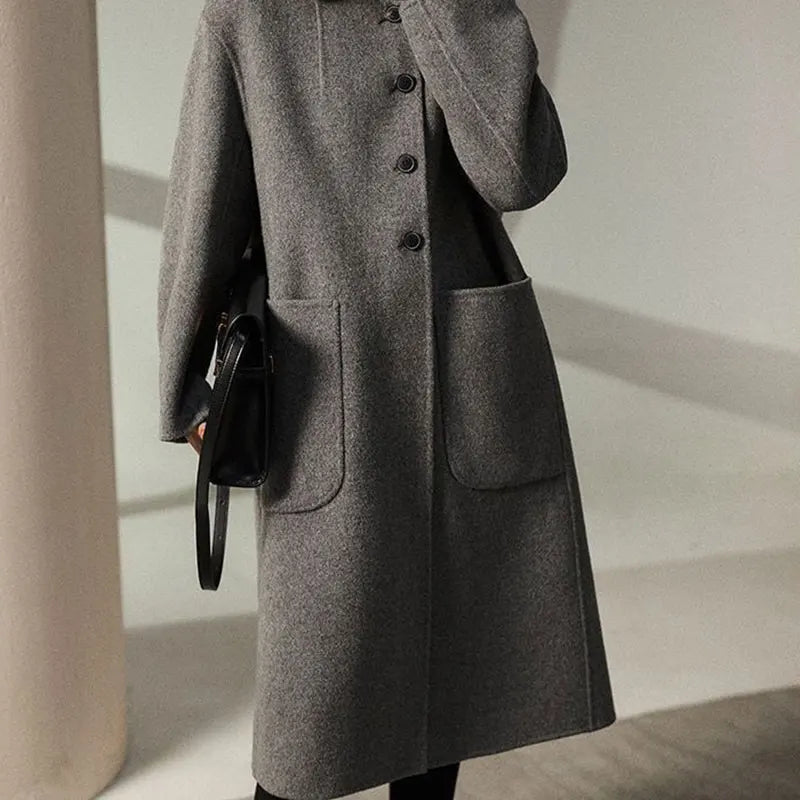 Perrine | Wool-Blend Longline Overcoat