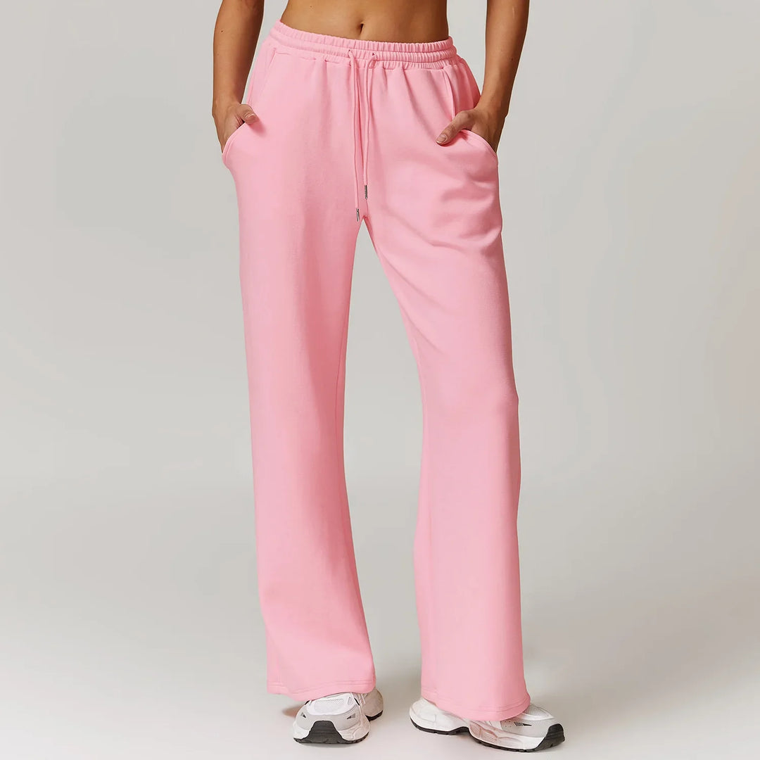 Sophie | Quick Dry High Rise Straight Pants