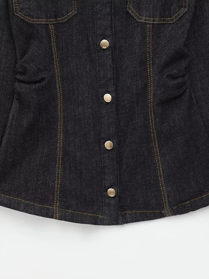 Anne | Heavy Denim Blazer and Trousers