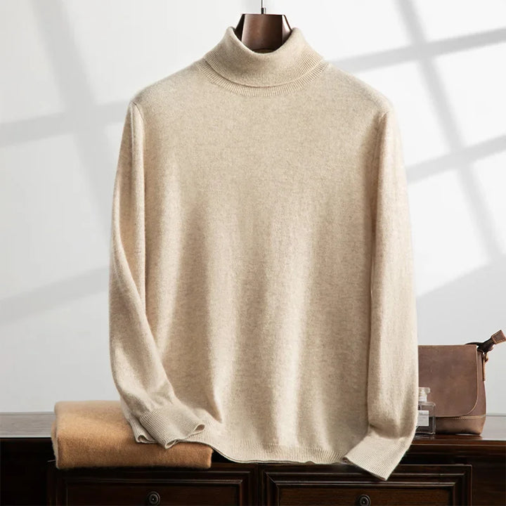 Jean-Guy | 100% Cashmere Low Turtleneck