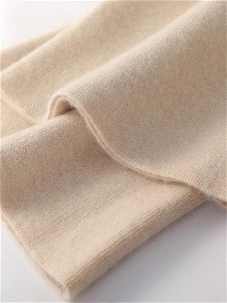 Hedwige | High Waist Cashmere Blend Pants