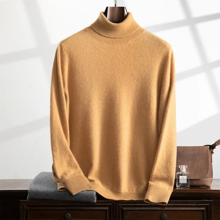 Jean-Guy | 100% Cashmere Low Turtleneck
