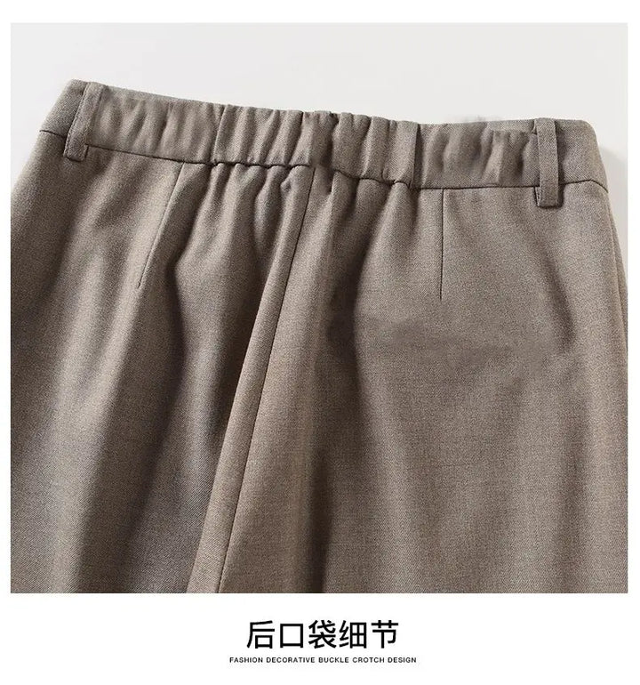 Josee | Tapered Ankle High Waist Trousers