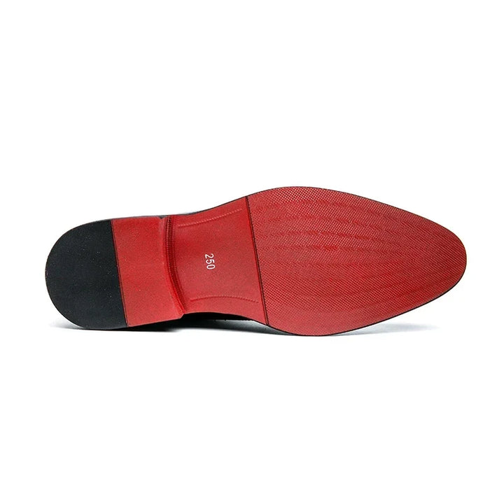 Frédéric | Red Sole Brogue Oxfords