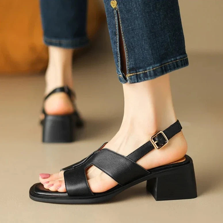 Mathilda | Sheepskin Lined Bow Sandals