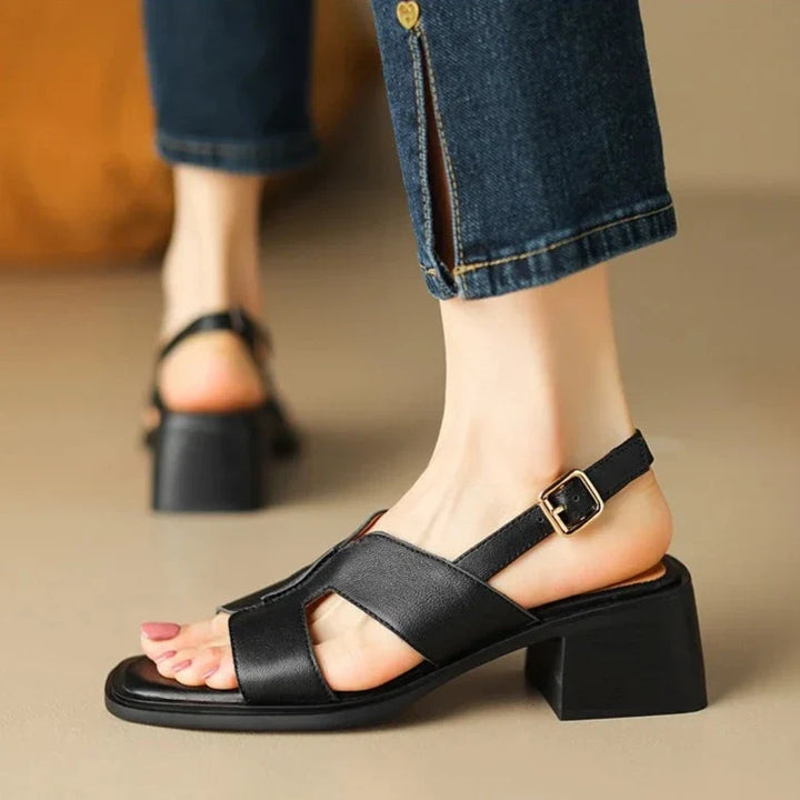 Mathilda | Sheepskin Lined Bow Sandals