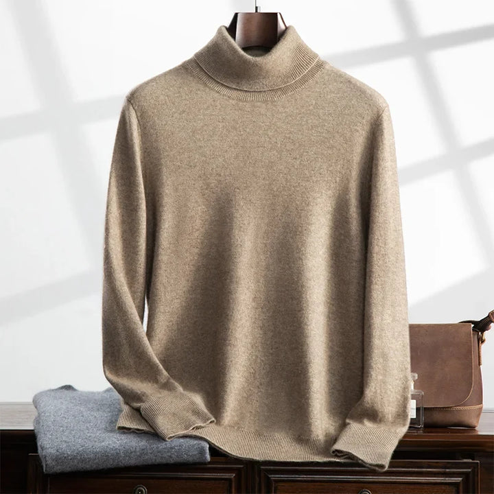Jean-Guy | 100% Cashmere Low Turtleneck