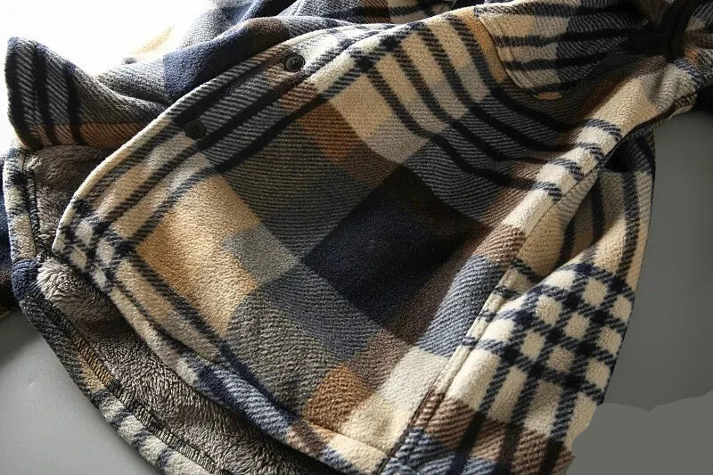 Patrice | Fleece Lined Flannel Shirt Jacket