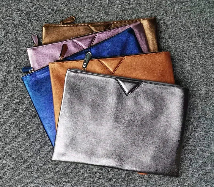 Metallic Hard Shell Evening Clutch
