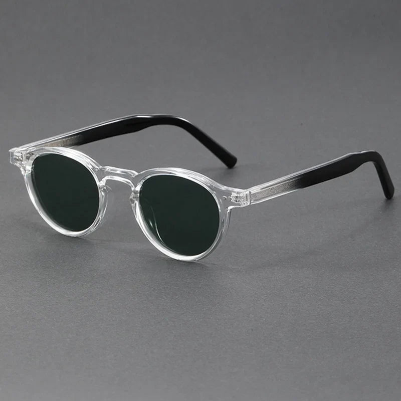 Two Tone Round UV400 Sunglasses