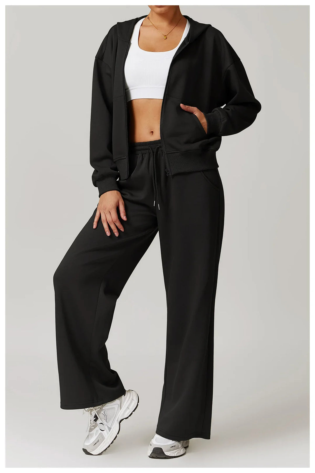Sophie | Quick Dry High Rise Straight Pants