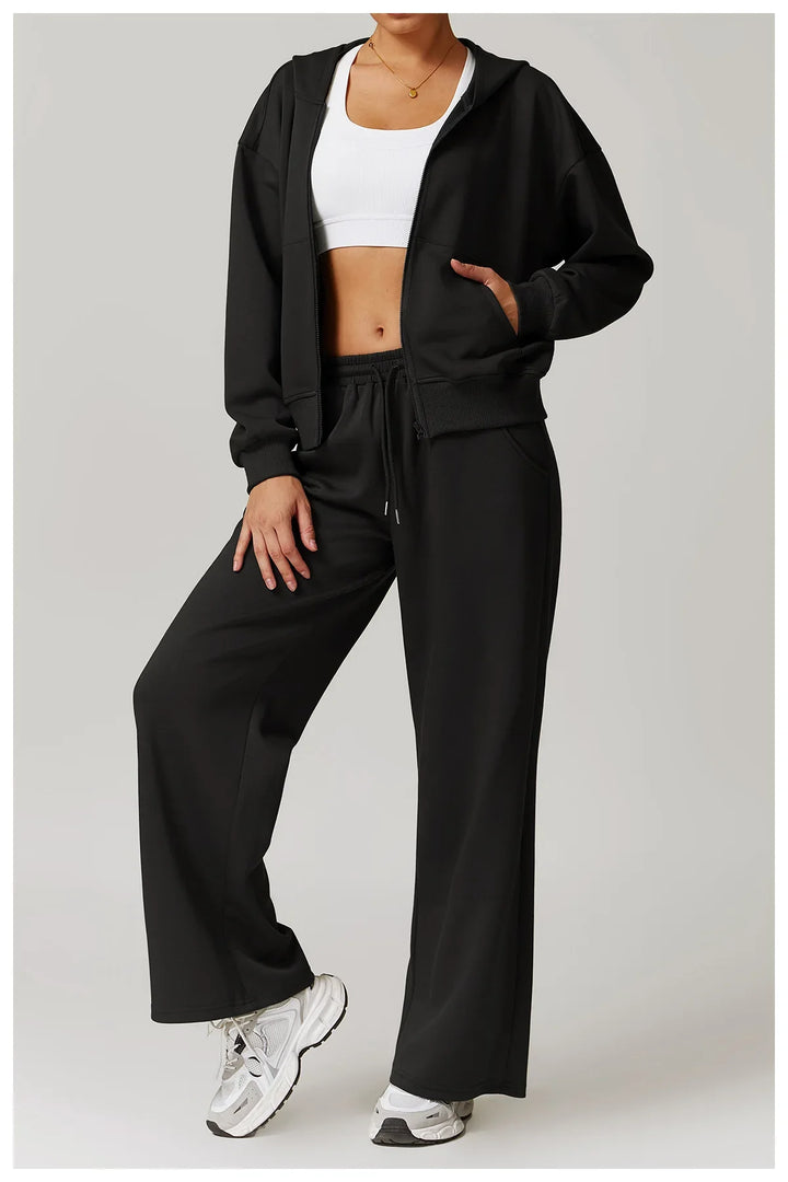 Sophie | Quick Dry High Rise Straight Pants