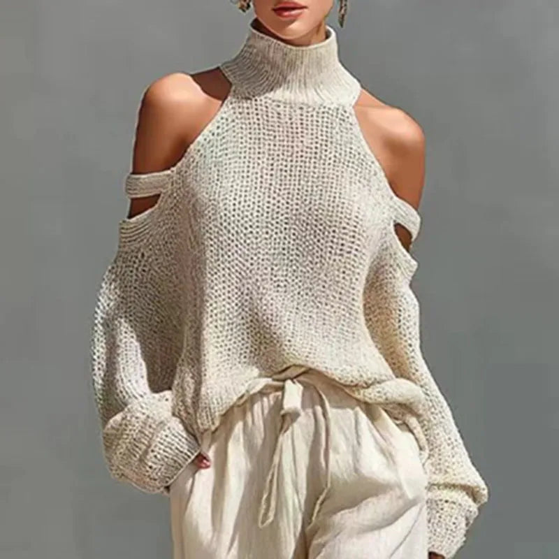Claire | Knit Turtleneck and Trousers