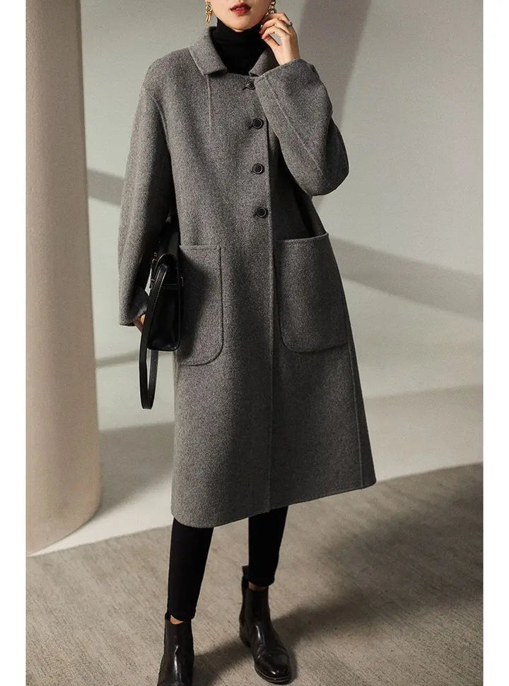 Perrine | Wool-Blend Longline Overcoat