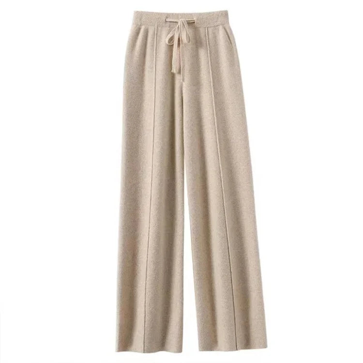 Hectorine | Merino Wool Wide Leg Trousers