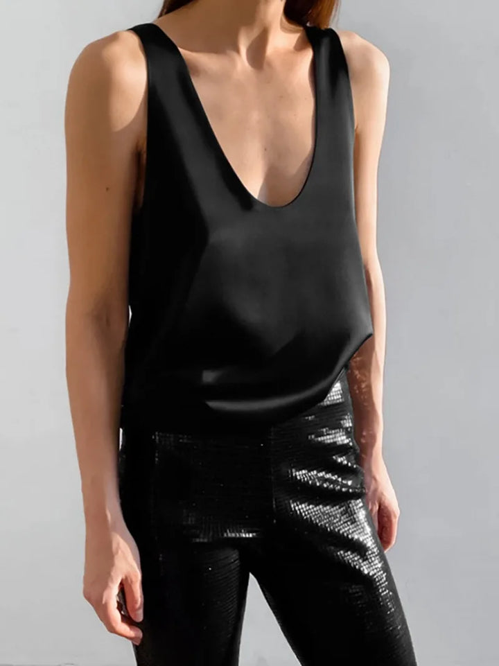 Médard | Satin Weave Base Layer Tank