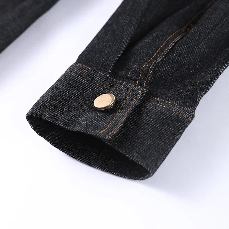 Anne | Heavy Denim Blazer and Trousers