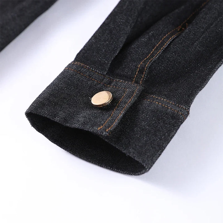 Anne | Heavy Denim Blazer and Trousers