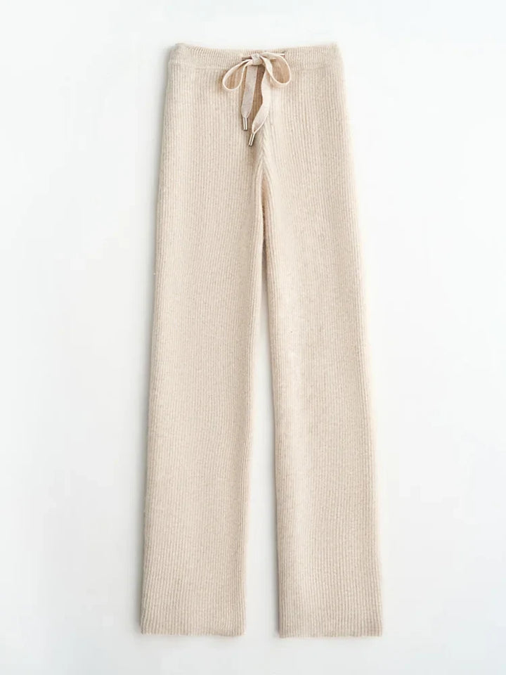Laurencia | 30% Merino Knit Wide Leg Pants