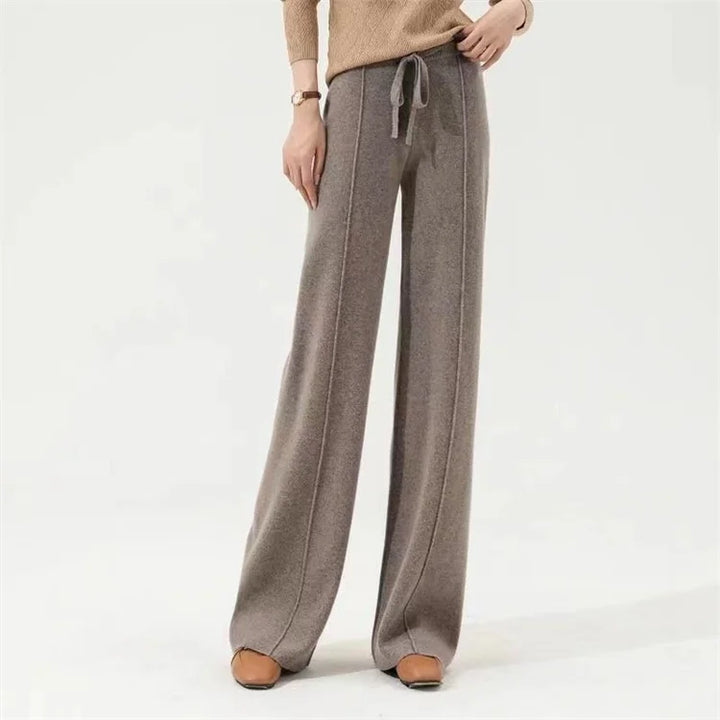 Hectorine | Merino Wool Wide Leg Trousers