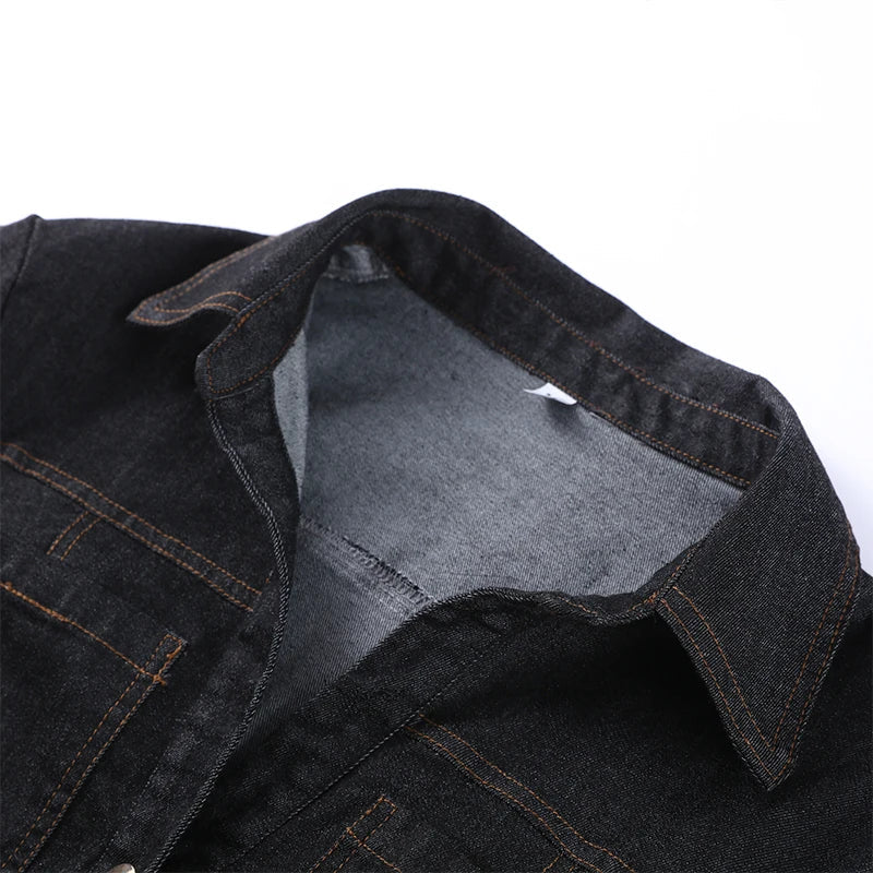 Anne | Heavy Denim Blazer and Trousers