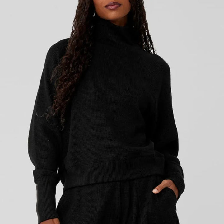 Euphemie | Waffle Knit Cotton Lounge Set