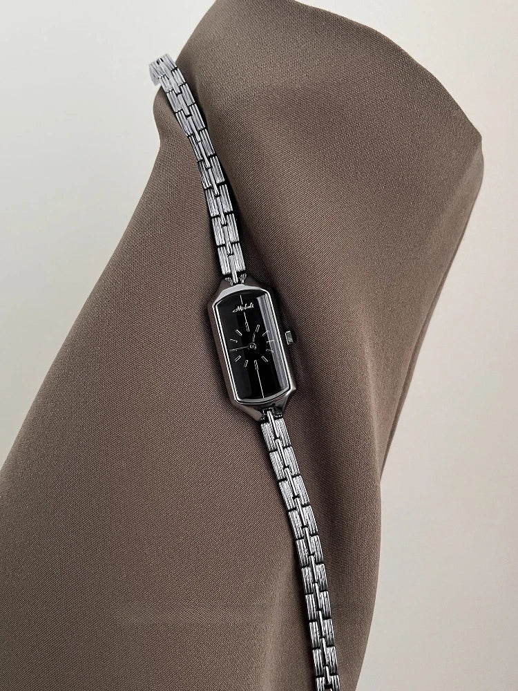 Stainless Steel Link Bracelet Watch