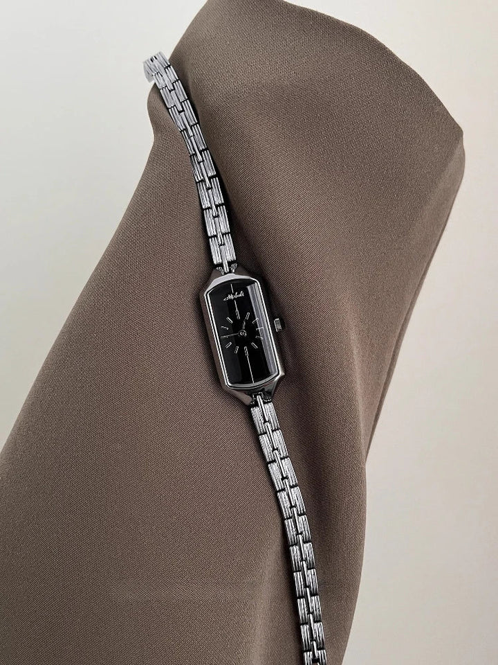 Stainless Steel Link Bracelet Watch